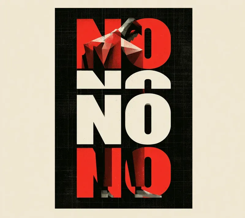 Swiss Brutalist Graphic Posters