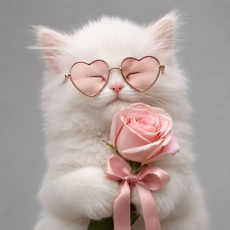 Cute Floral Animal Portrait Collections
