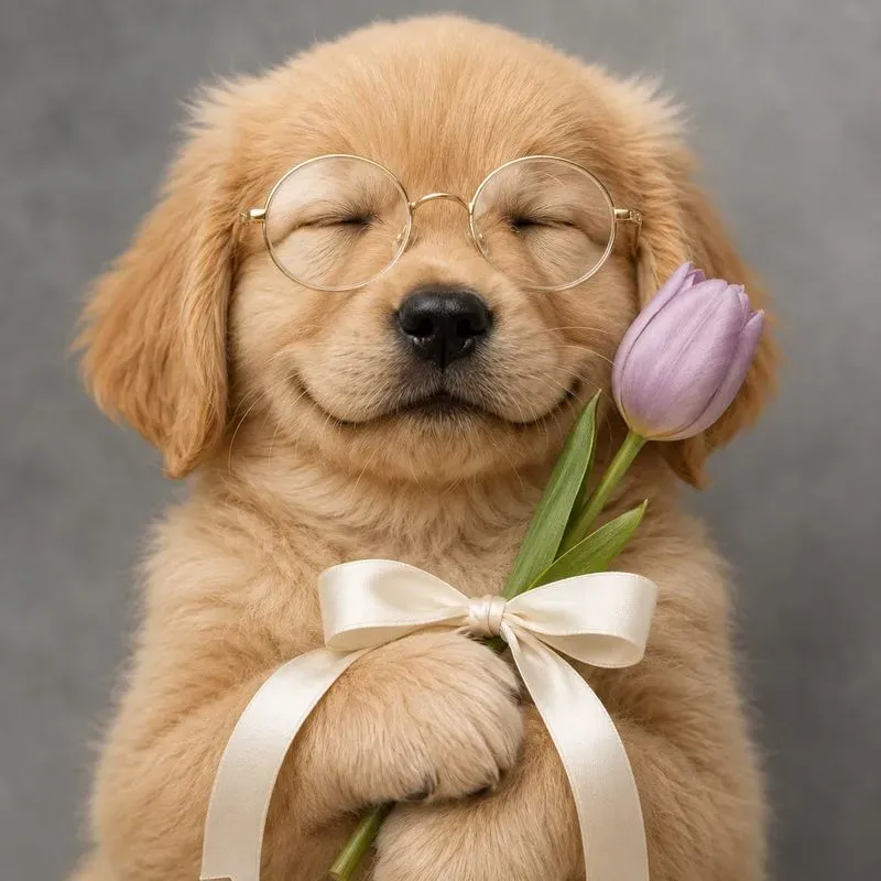 Cute Floral Animal Portrait Collections