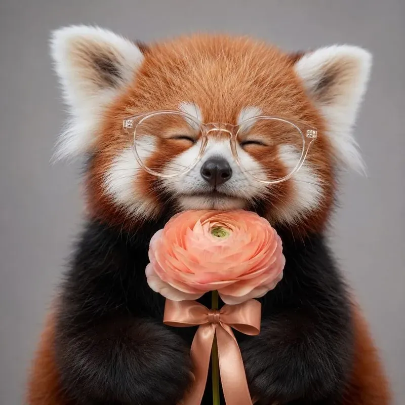 Cute Floral Animal Portrait Collections