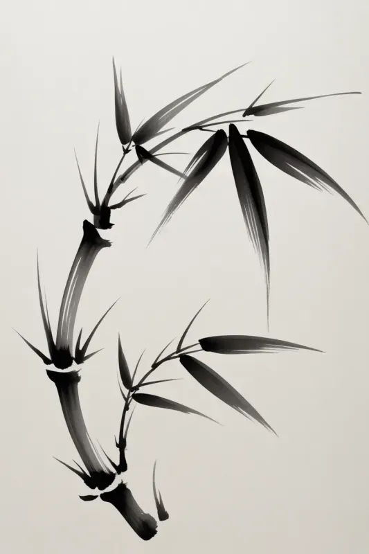 Minimalist Sumie Ink Art Packs