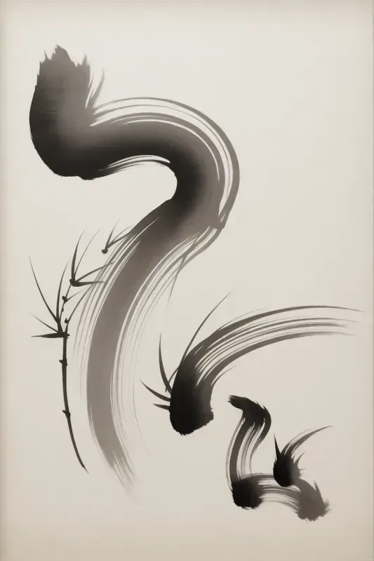 Minimalist Sumie Ink Art Packs