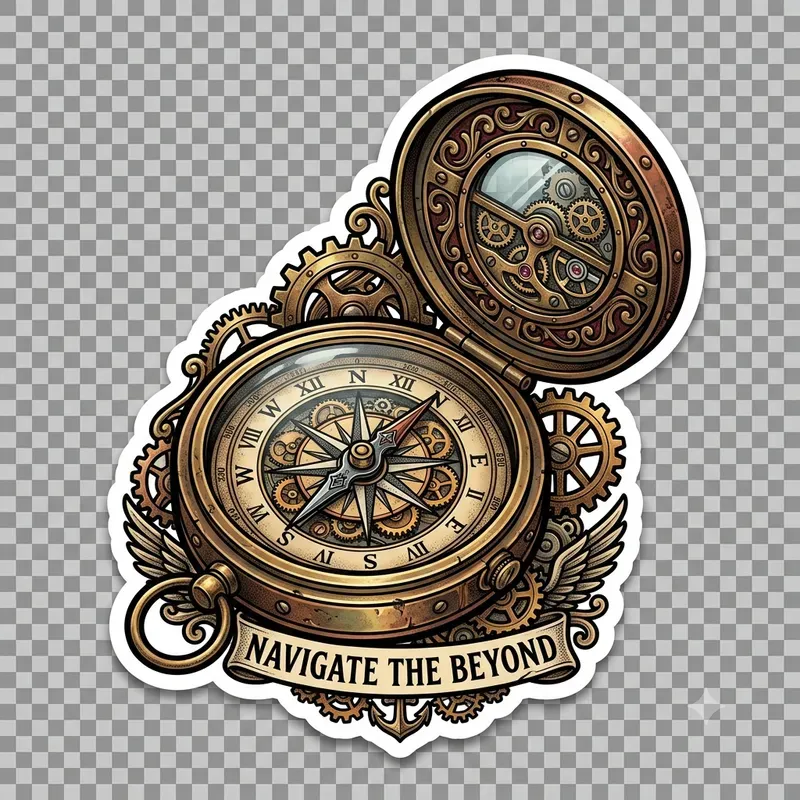 Vibrant Neotraditional Tattoo Stickers