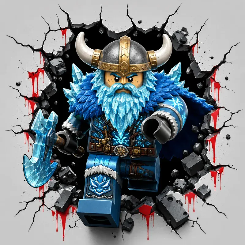 Epic Lego Horror Wall Breakers