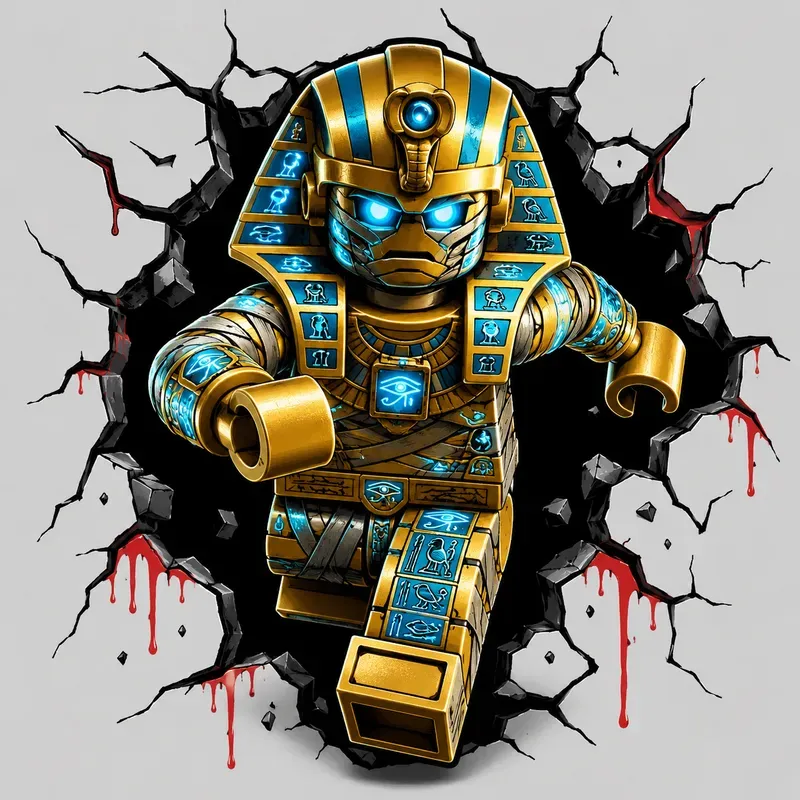 Epic Lego Horror Wall Breakers