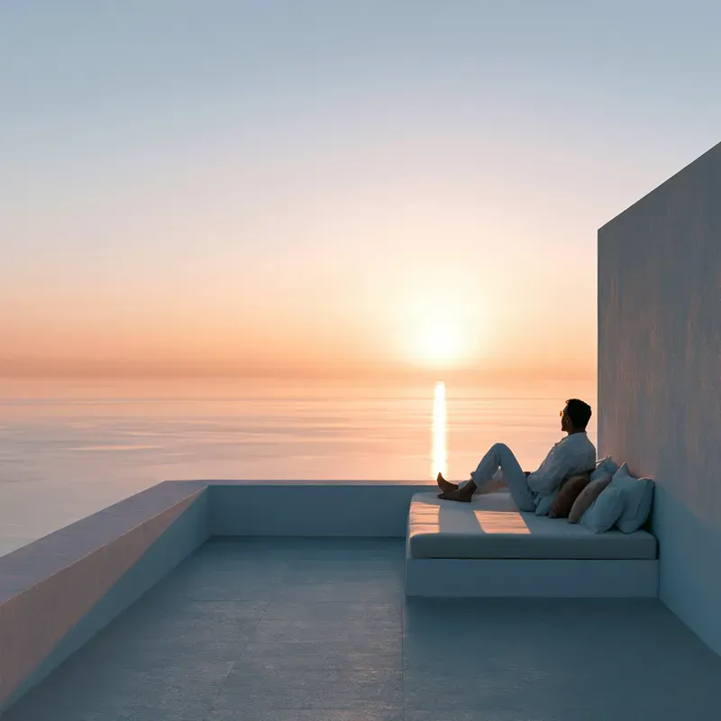 Minimalist Resort Mornings Photography