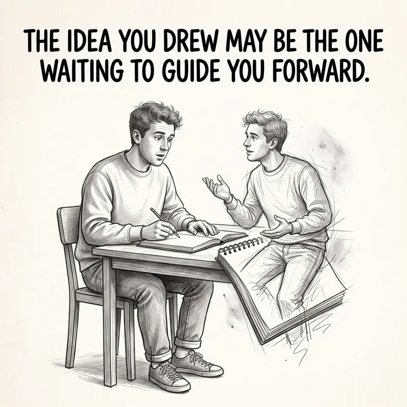 Advice From Your Sketchbook Selves