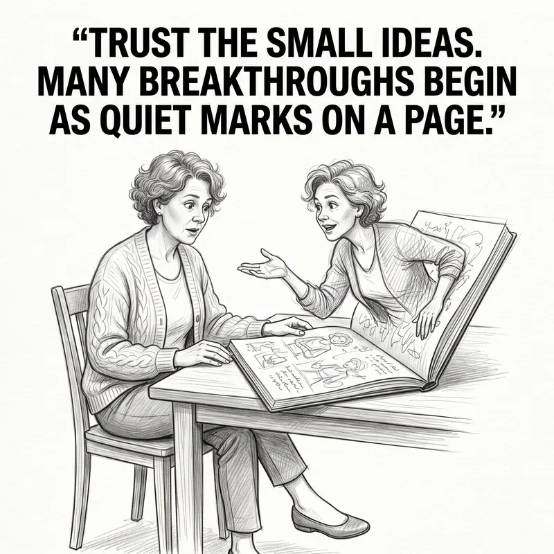 Advice From Your Sketchbook Selves