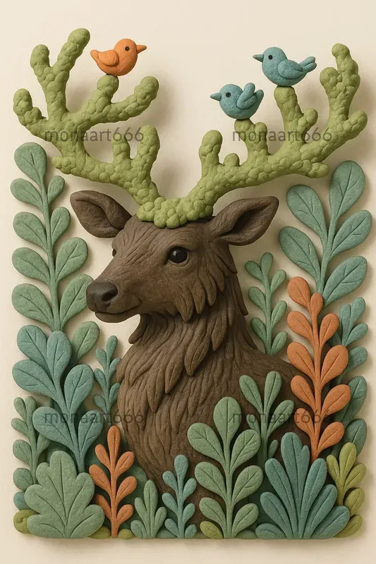 Whimsical Claymation Storybook Dioramas