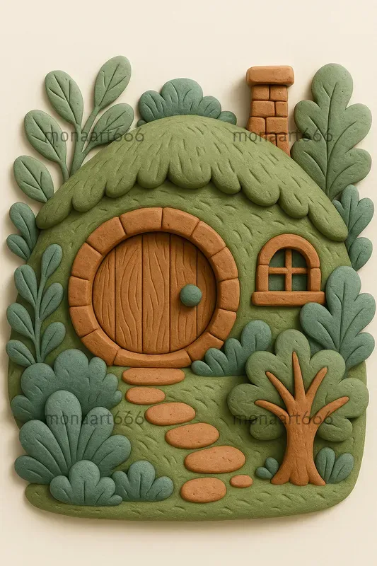 Whimsical Claymation Storybook Dioramas