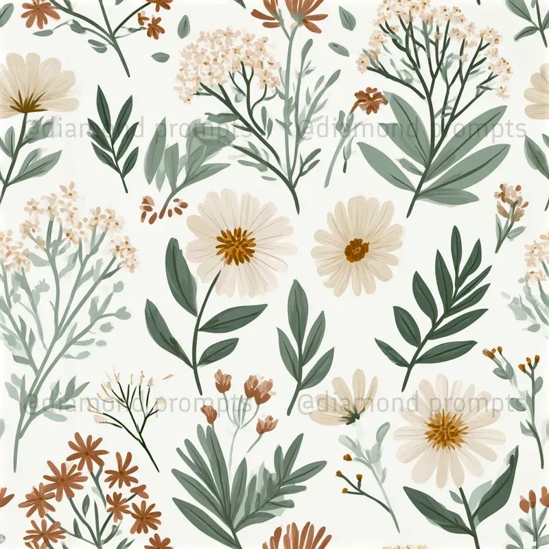 Modern Botanical Patterns