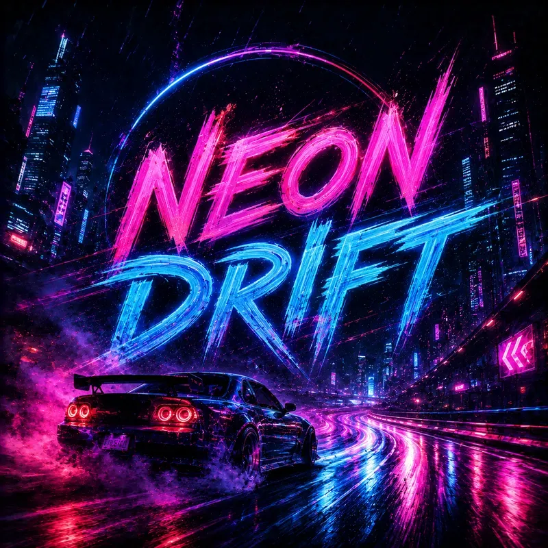Digital Painting Album Cover Generator