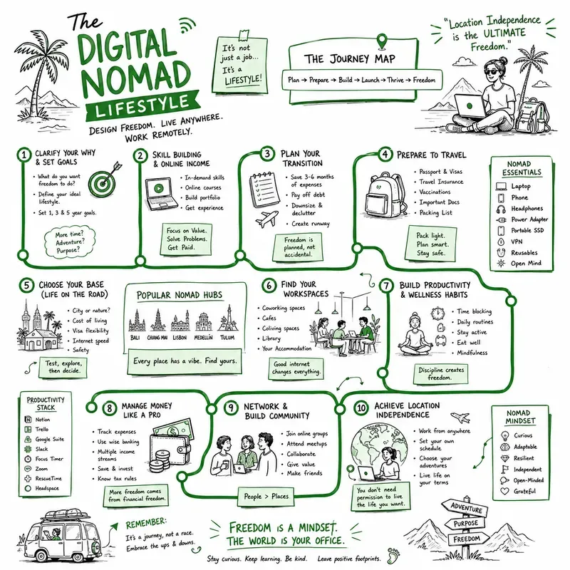 Green Journey Steps Guides