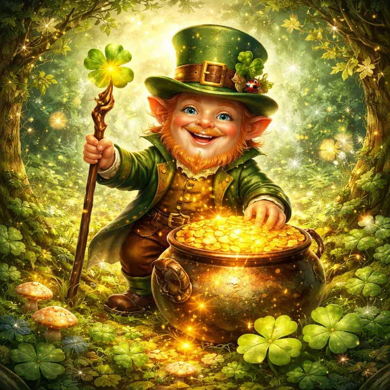 Enchanted Emerald Fantasy Illustrations