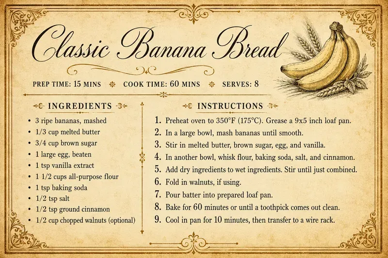 Vintage Recipe Card Generator