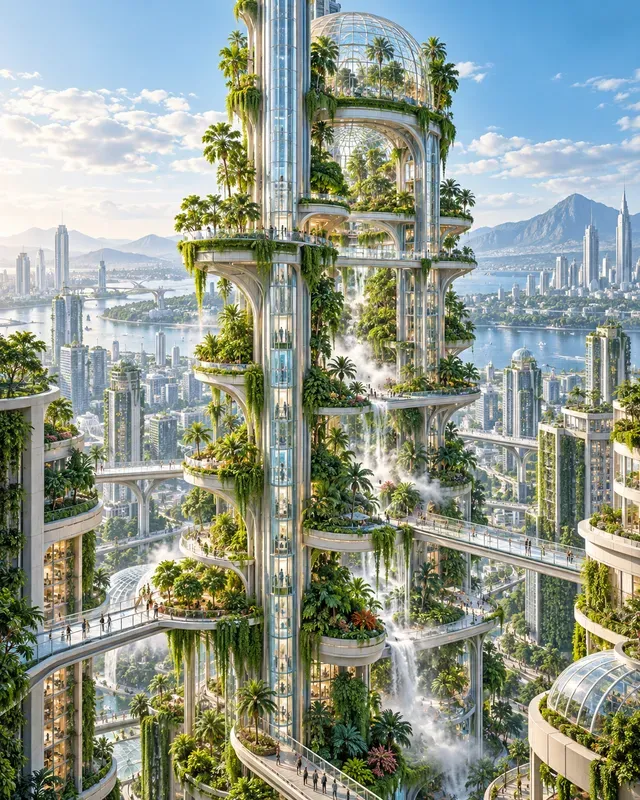 Future Greenhouse Megastructures