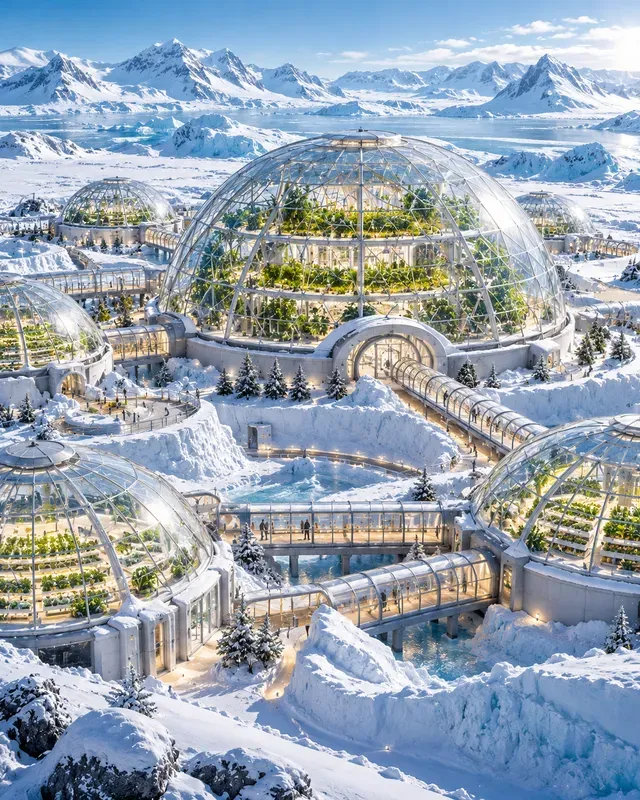 Future Greenhouse Megastructures