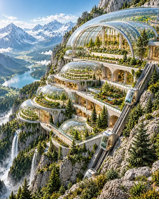 Future Greenhouse Megastructures