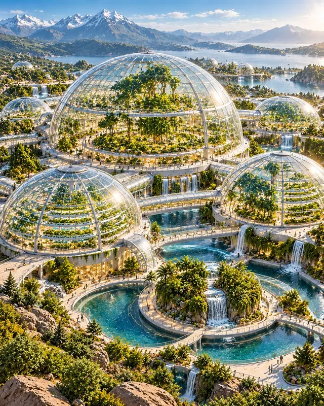 Future Greenhouse Megastructures