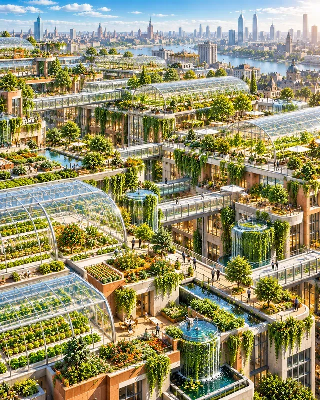 Future Greenhouse Megastructures