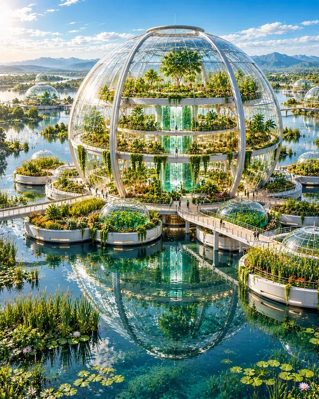 Future Greenhouse Megastructures