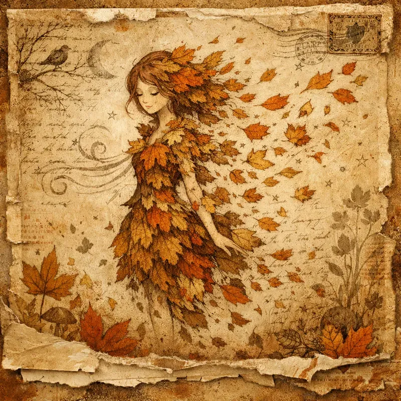 Unique Vintage Junk Journal Characters