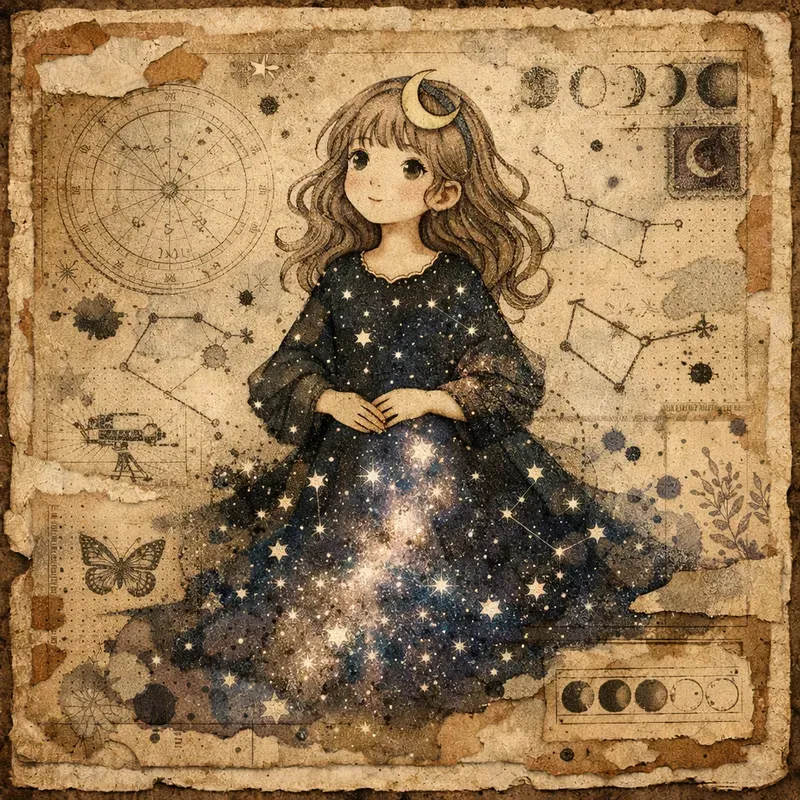 Unique Vintage Junk Journal Characters