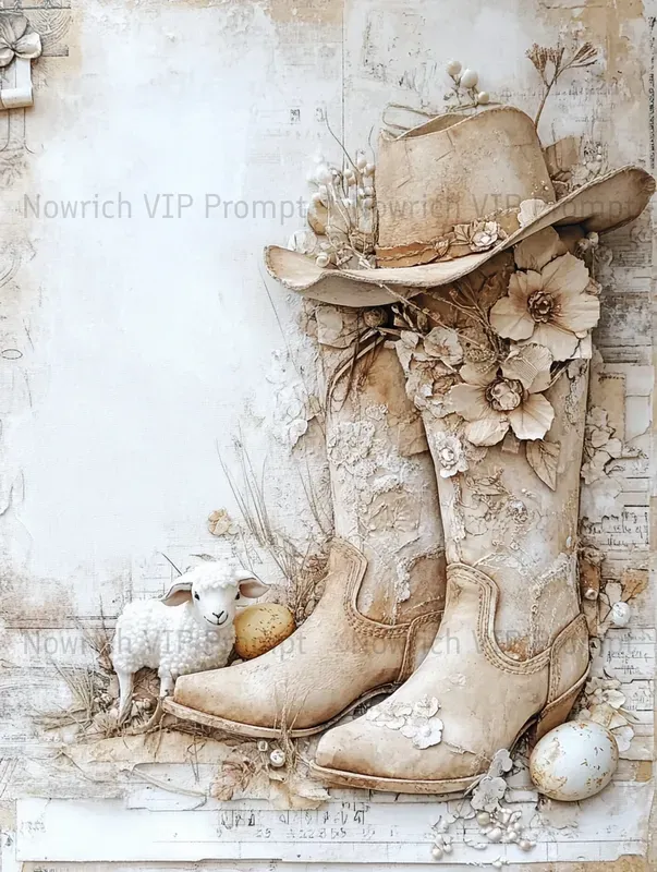 Western Easter Egg Junk Journals