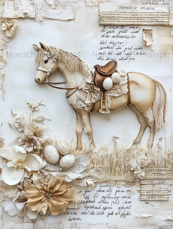 Western Easter Egg Junk Journals