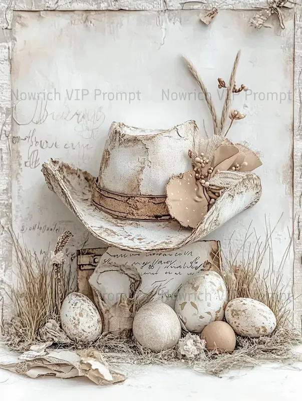 Western Easter Egg Junk Journals