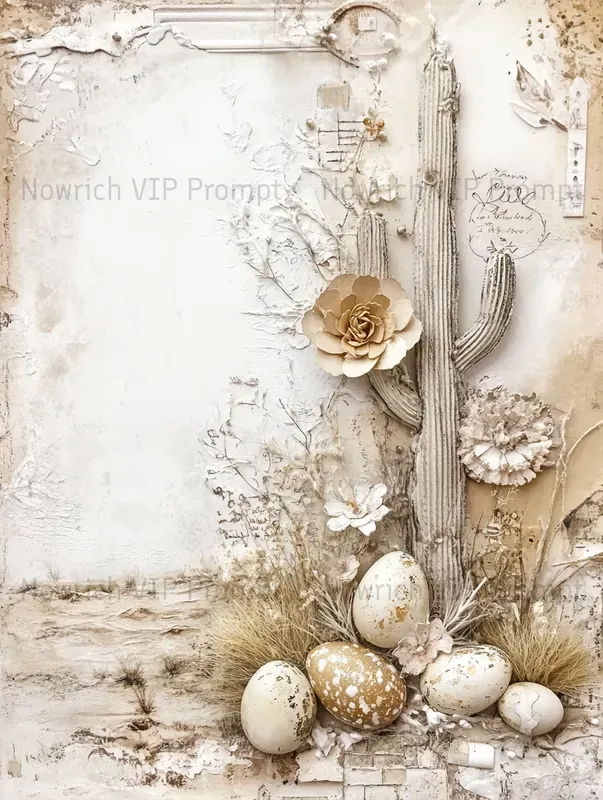 Western Easter Egg Junk Journals