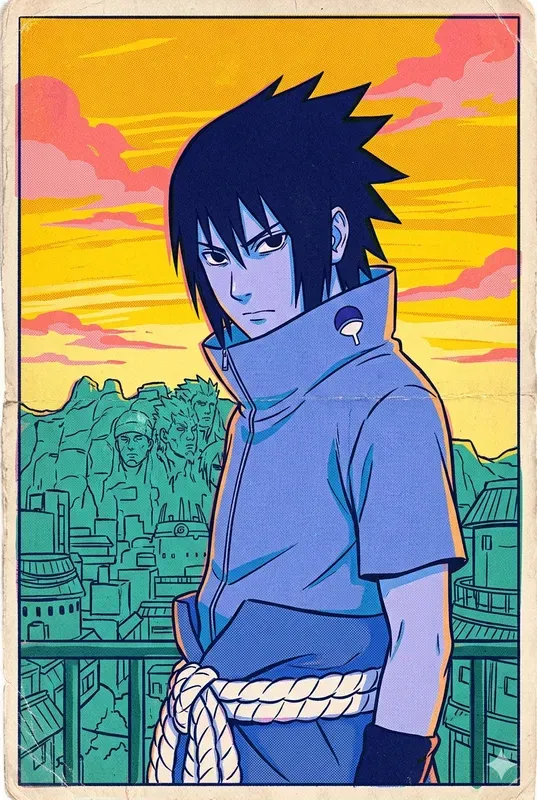 Neonretro Anime Risographs 80s
