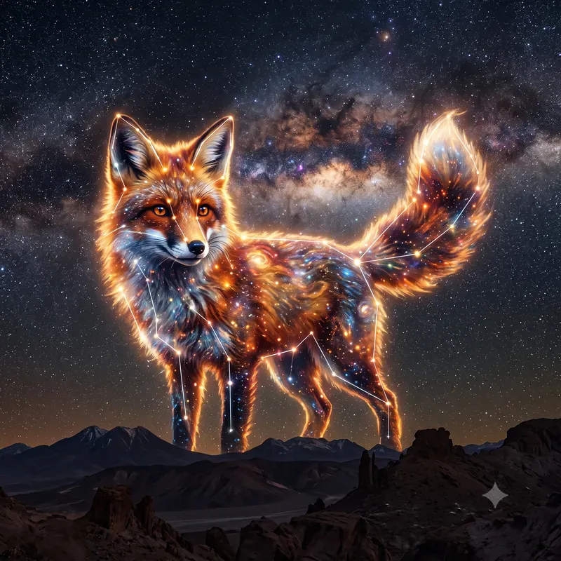 Cosmic Animal Constellations