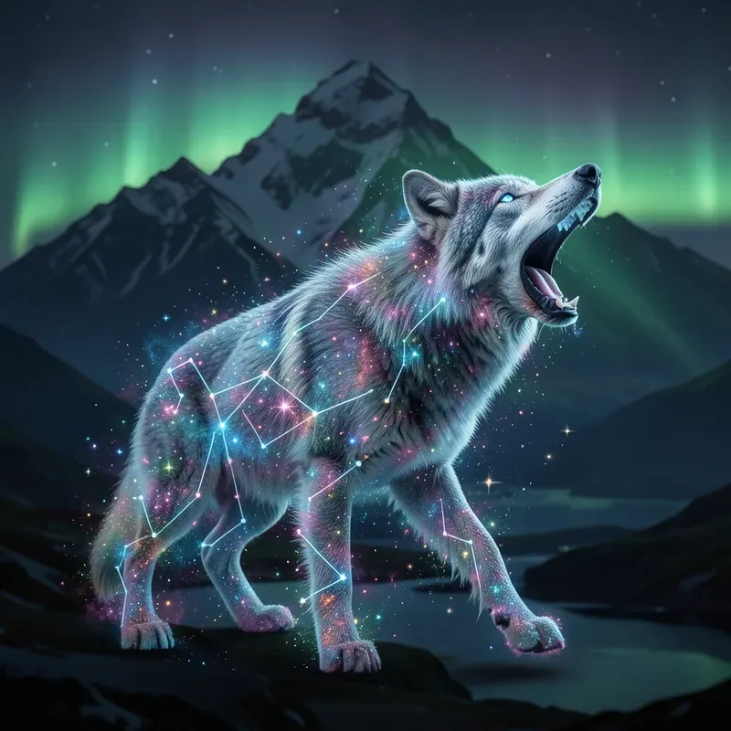 Cosmic Animal Constellations