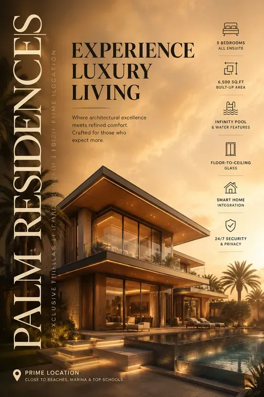 Luxury Real Estate Home Ad Generator