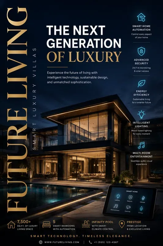 Luxury Real Estate Home Ad Generator