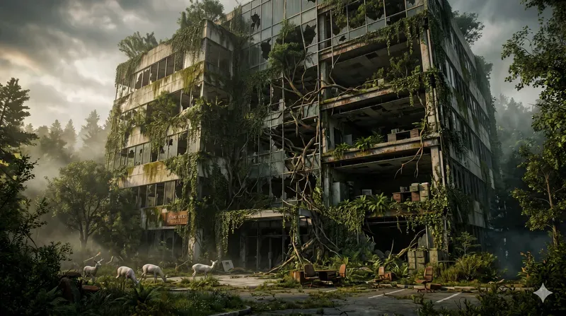 Nature Takes Over Postapocalyptic Worlds