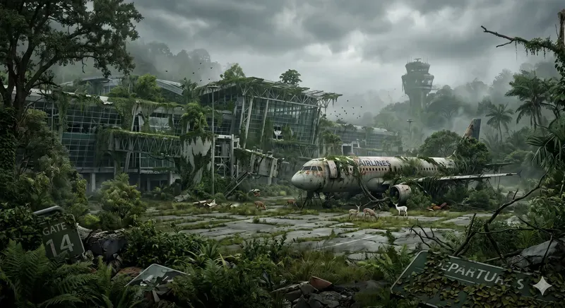 Nature Takes Over Postapocalyptic Worlds