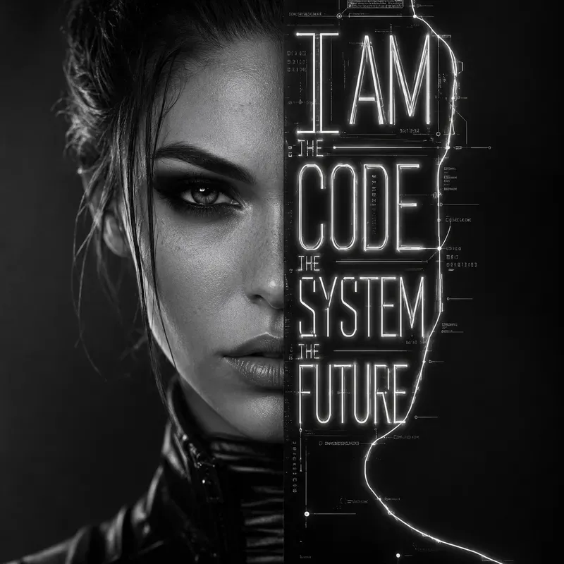 Human Split Typography Portrait Packs