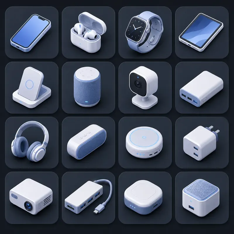 Futuristic Isometric Tech Icon Sets