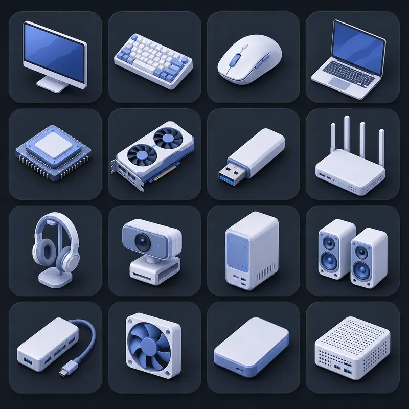 Futuristic Isometric Tech Icon Sets