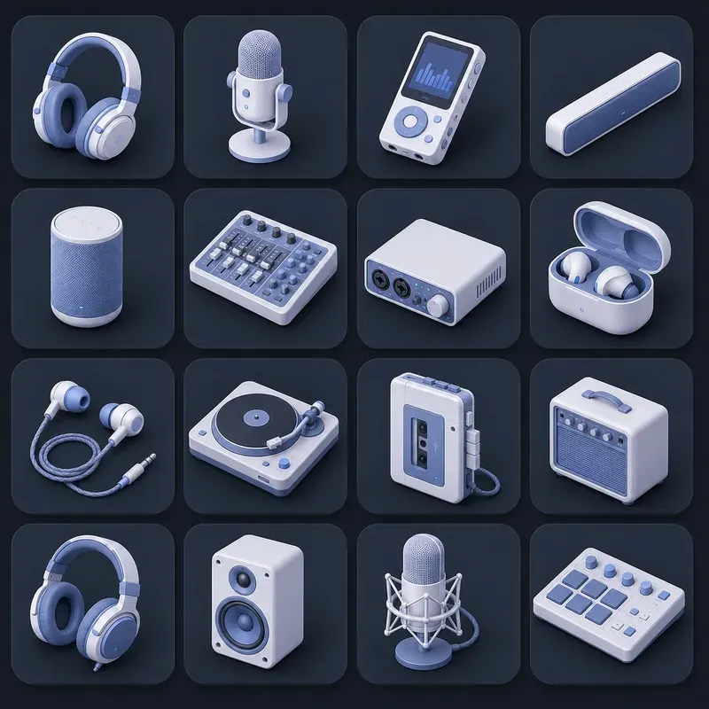 Futuristic Isometric Tech Icon Sets