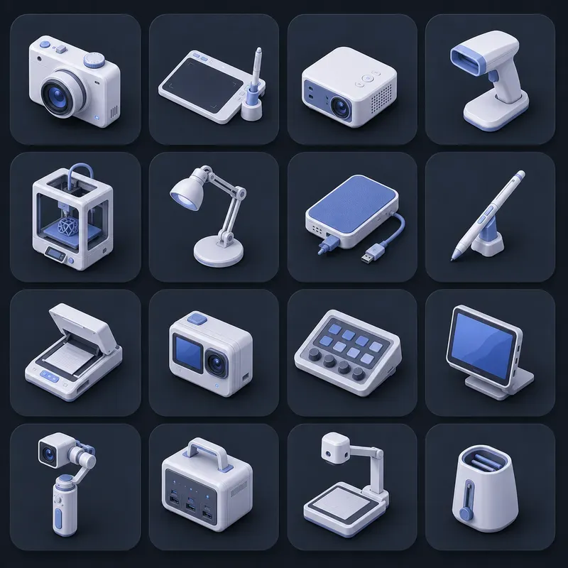 Futuristic Isometric Tech Icon Sets