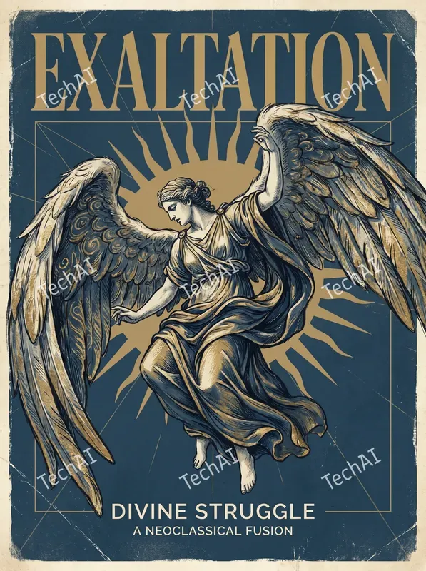 Neoclassical Modern Poster Style