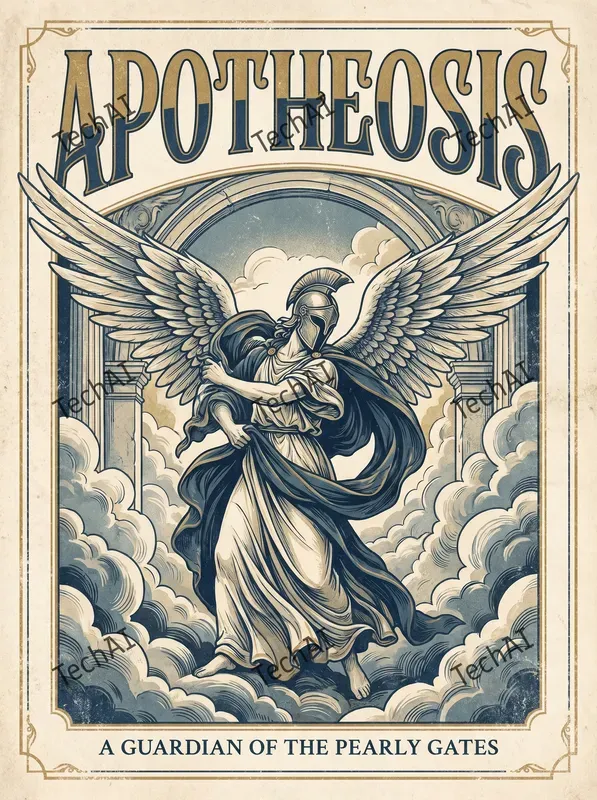 Neoclassical Modern Poster Style