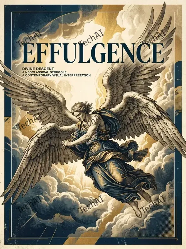 Neoclassical Modern Poster Style