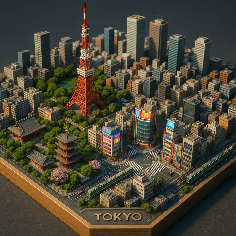 World Cities Diorama Packs