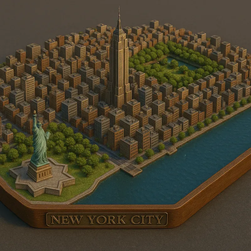 World Cities Diorama Packs