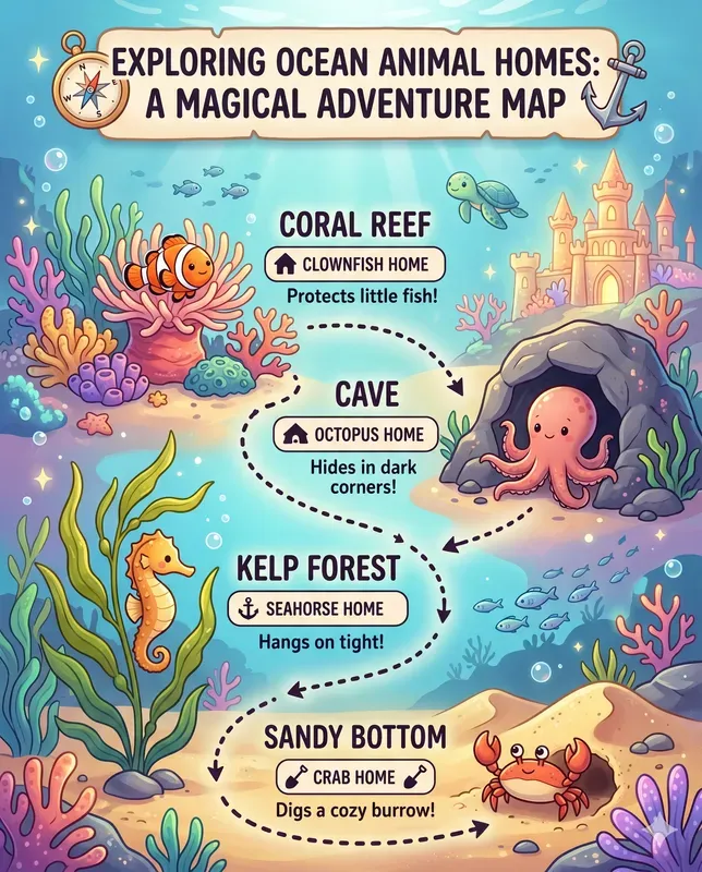 Kids Learning Map Infographics