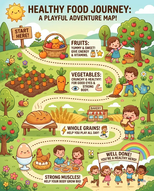Kids Learning Map Infographics